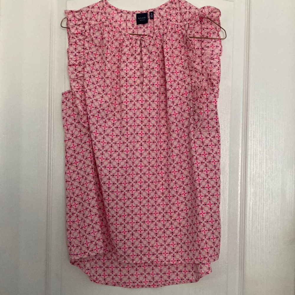Pink Kaari Blue blouse
